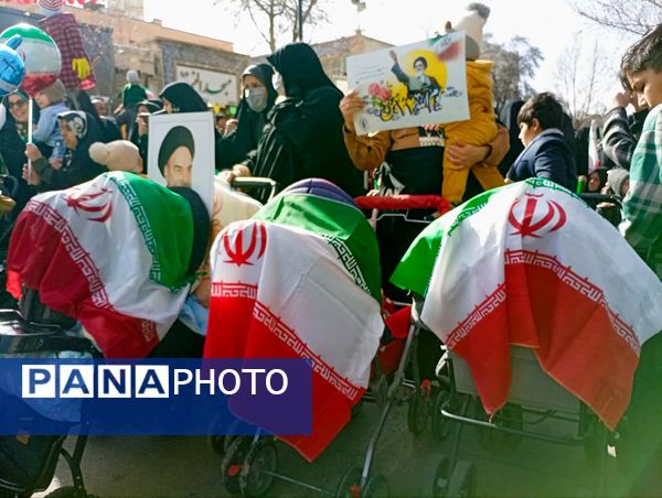  راهپیمایی بیست و دو بهمن در کاشمر