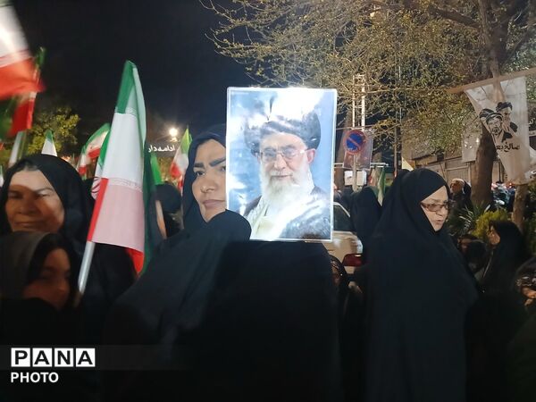 آیین چهلمین روز شهادت امام خامنه‌ای، میهمان دیار کهن نیشابور