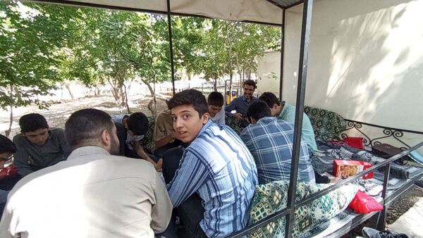 اعزام دانش‌آموزان دبیرستان ائمه طاهرین(ع) شهر جعفریه قم به اردوگاه ملاصدرا