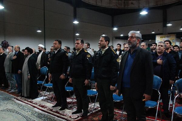 بزرگداشت پنجمین سالگرد شهادت شهید حاج قاسم سلیمانی در مصلی شهر قیامدشت ناحیه یک ری