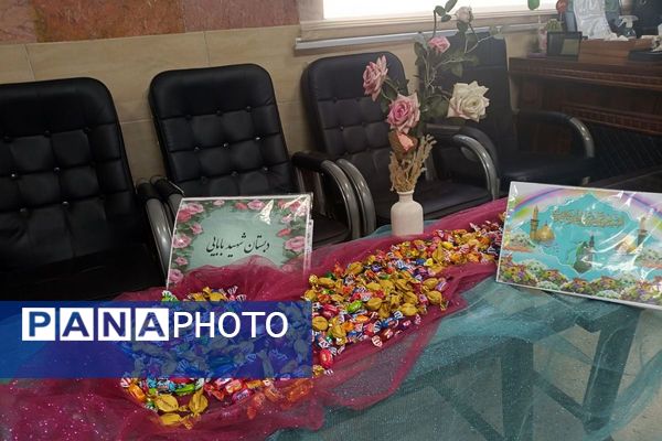 مدرسه شهید عباس بابایی  غرق در شادی شعبان