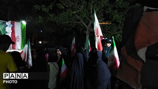 نود و پنجمین شب از شب های مقاومت بلوار جمهوری نیشابور در قاب پانا 