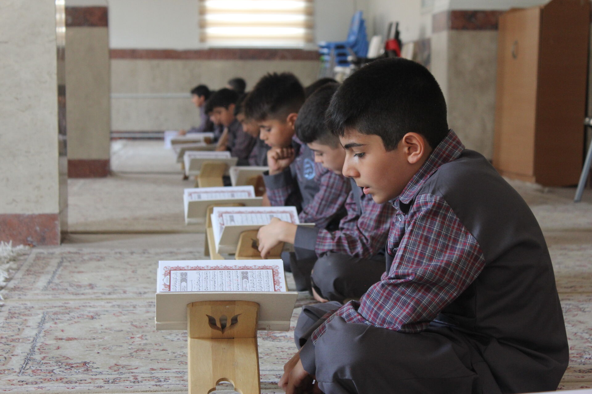 محفل انس با قرآن کریم در مدارس ۱۵ خرداد و ناطق نوری اسلامشهر 