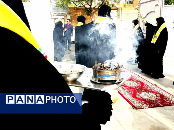 آغاز رسمی آیین بازگشایی مدارس شهرستان کاشمر در دبیرستان حضرت زینب(س)