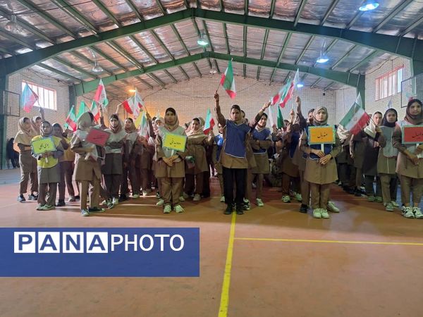 جشن پویایی و نشاط در مدرسه فاطمیه حاجی‌آباد