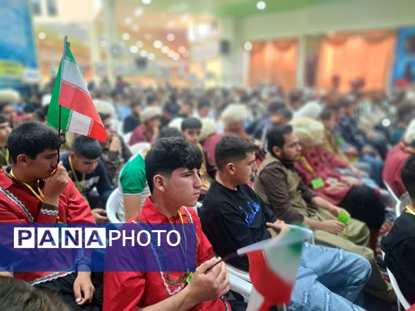 آیین افتتاحیه بیست‌ و سومین اردوی کشوری دانش‌آموزان عشایر