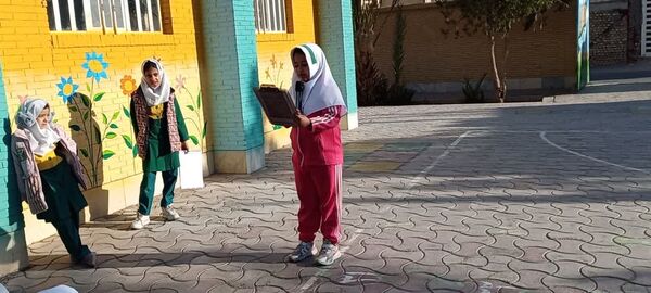برگزاری صبحگاه انتظار در آموزشگاه فاطمیه خاتم 