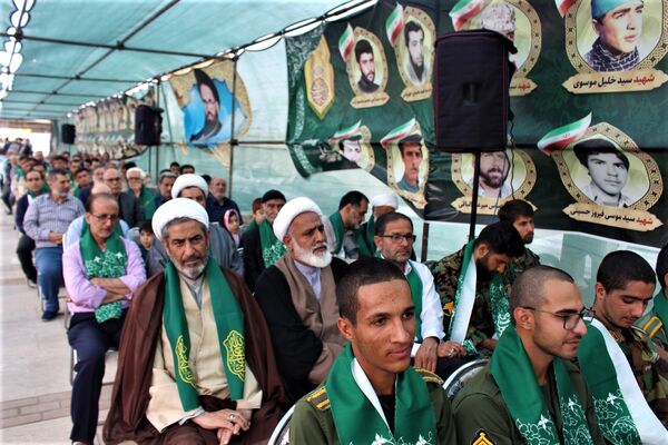 آیین سالگرد شهید آیت الله سعیدی و شهدای سادات استان قم 