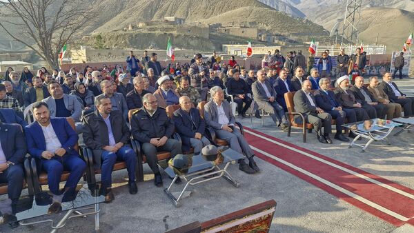افتتاح اولین آموزشگاه الگوی کشوری شهید ابراهیم هادی روستای طاهر آباد(صالح آباد) شهرستان کلات