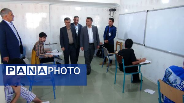 بازدید نماینده مردم بویراحمد، دنا و مارگون در مجلس شورای اسلامی از حوزه‌های امتحانات نهایی