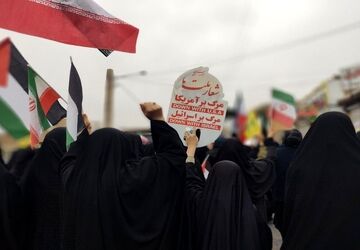 راهپیمایی روز جهانی قدس در اسلامشهر 
