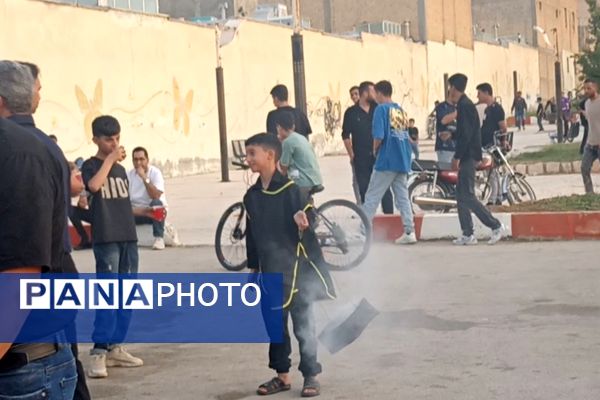 شور عزای  تاسوعای حسینی در لپویی 