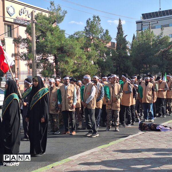 رزمایش جانفدا شهرستان بیرجند