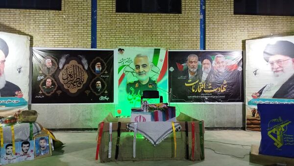 گرامیداشت پنجمین سالروز شهادت حاج قاسم سلیمانی در چاروسا