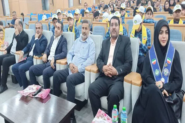 زنگ مقاومت در  دبیرستان غیر دولتی پسرانه پیشتازان (متوسطه اول) شهر جم