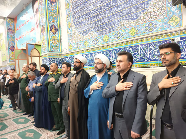  مراسم سوگواری شهادت آیت‌الله سید ابراهیم رئیسی و هیات همراه ایشان در بهبهان