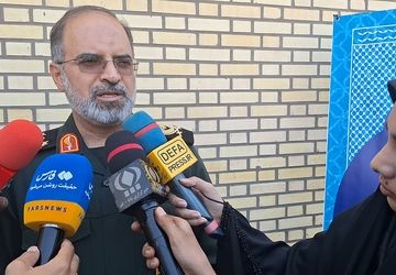 آیین تودیع و معارفه فرمانده سپاه امام علی بن ابی طالب(ع) استان قم 