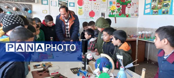 استقبال دانش‌آموزان منطقه پردیس از جشنواره ماها 