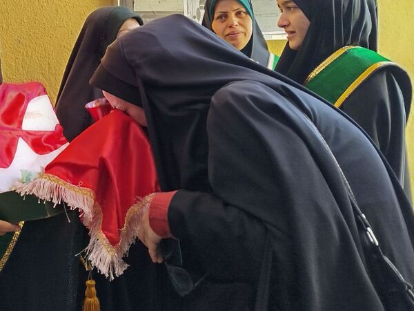 مدراس شهرستان قدس میزبان پرچم حرم امام حسین (ع) و شهید گمنام 