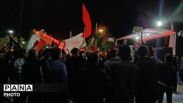 پرچم محرم در بن برافراشته شد