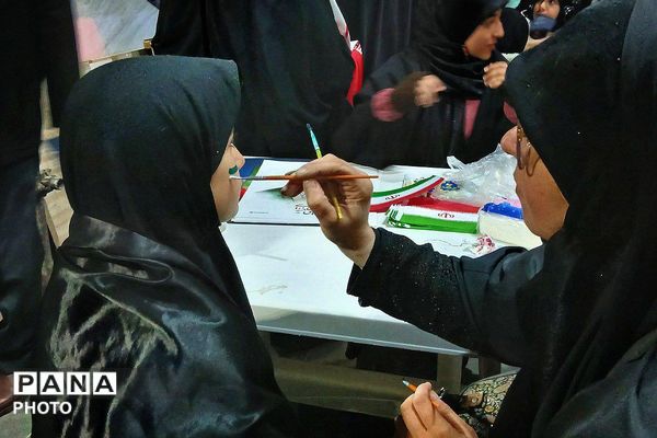 موکب خدمات رسانی فرهنگی در تجمعات شبانه ملارد