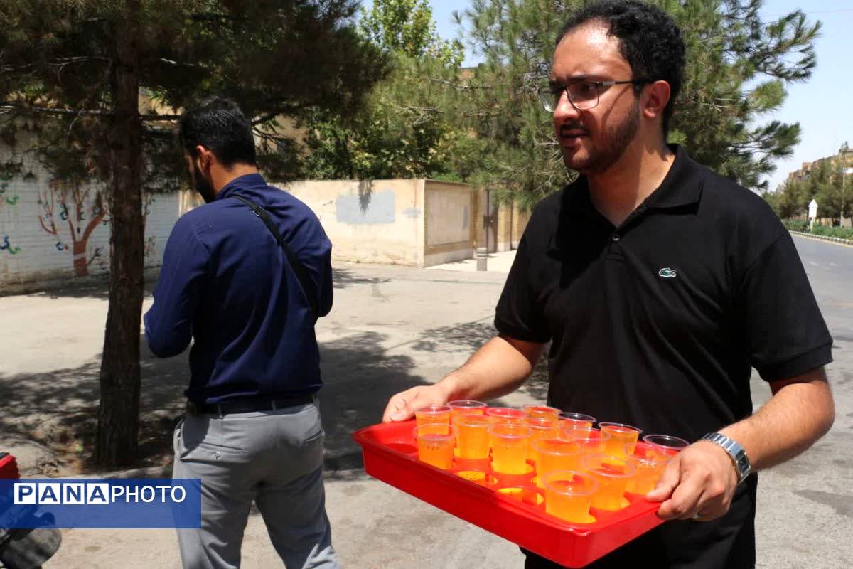 موکب مسجد حضرت صاحب الزمان(عج) در روز عاشورا