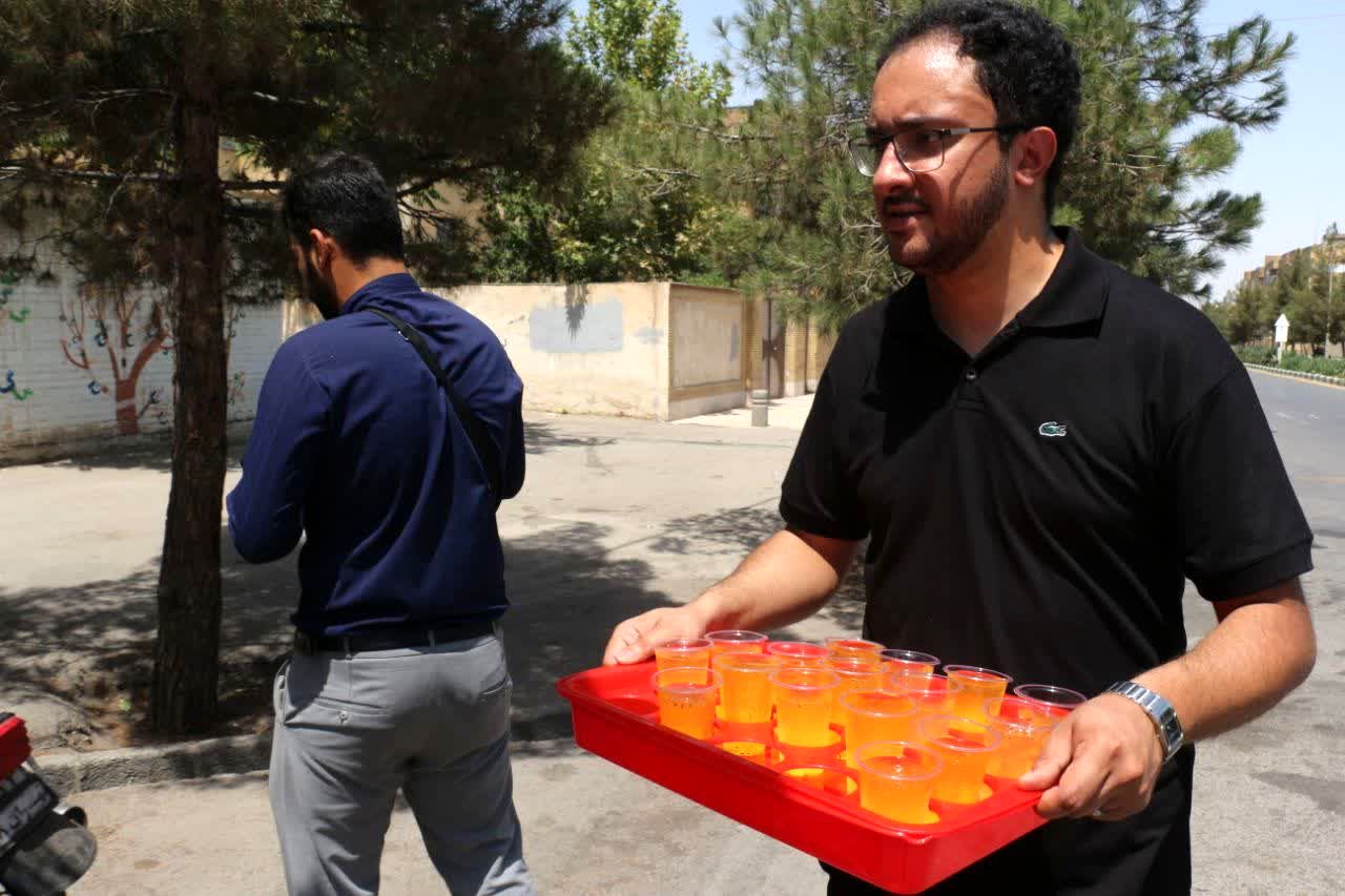 موکب مسجد حضرت صاحب الزمان(عج) در روز عاشورا