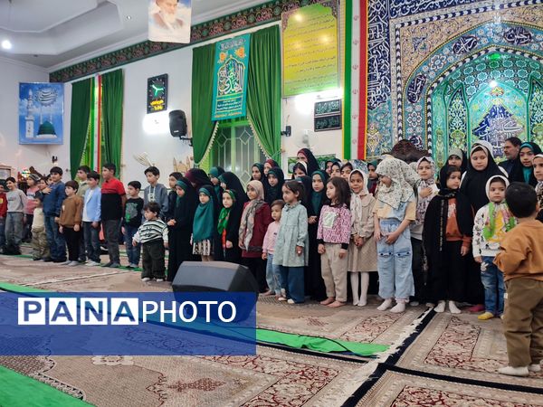 قاب پانا میزبان جشن ولادت امام زمان(عج) در مسجد خاتم پیامبران 