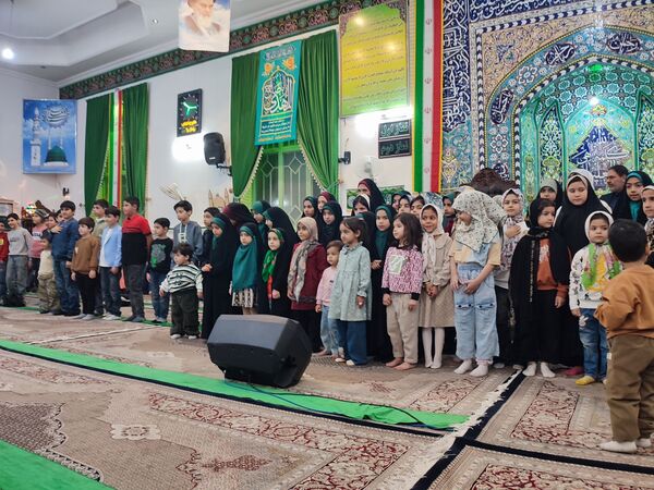قاب پانا میزبان جشن ولادت امام زمان(عج) در مسجد خاتم پیامبران 