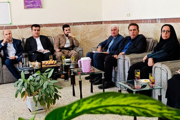 حضور معاون پرورشی و فرهنگی اداره‌کل آموزش و پرورش در جوانرود