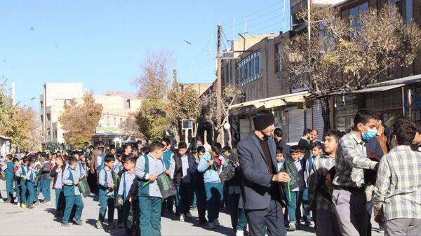 دسته عزاداری نوگلان فاطمی در شهرستان بن 