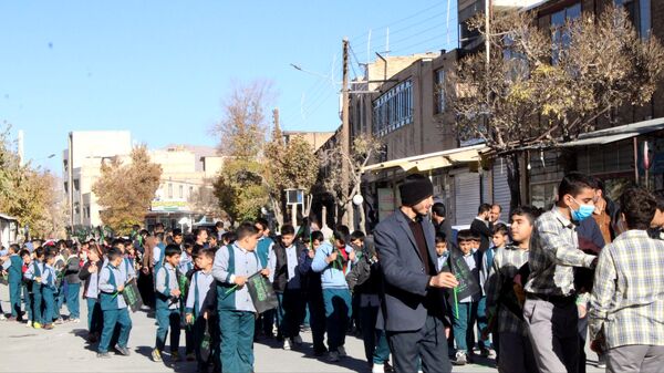 دسته عزاداری نوگلان فاطمی در شهرستان بن 
