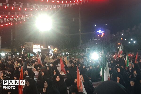 موج ۱۵۴ تجمع مردمی شهرستان رباط‌کریم_مصلی امام خمینی