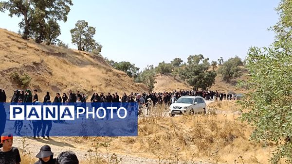 پیاده‌روی جاماندگان اربعین حسینی در یاسوج