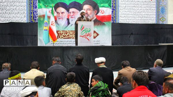 شهرستان مارگون صف بسته به خون خواهی رهبر شهید