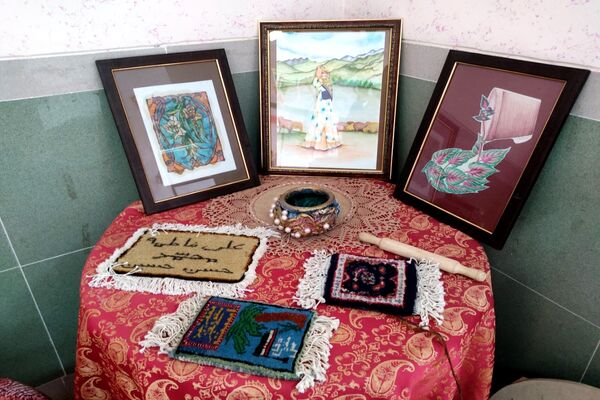نمایشگاه هنرهای دستی دانش‌آموزان در کانون فرهنگی، تربیتی عصمت اردبیل 