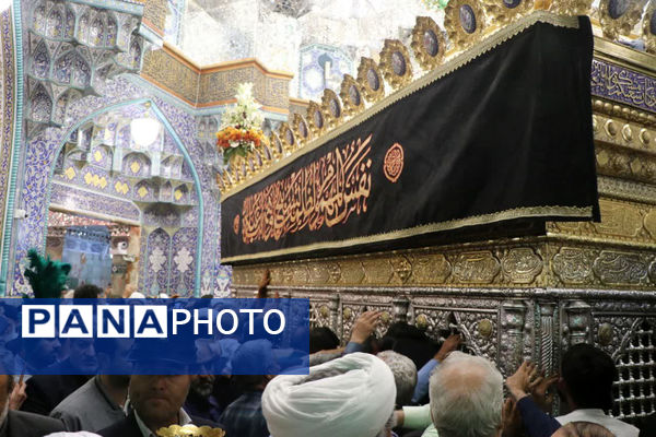 آیین سیاهپوشان حرم مطهر حضرت فاطمه معصومه(س)