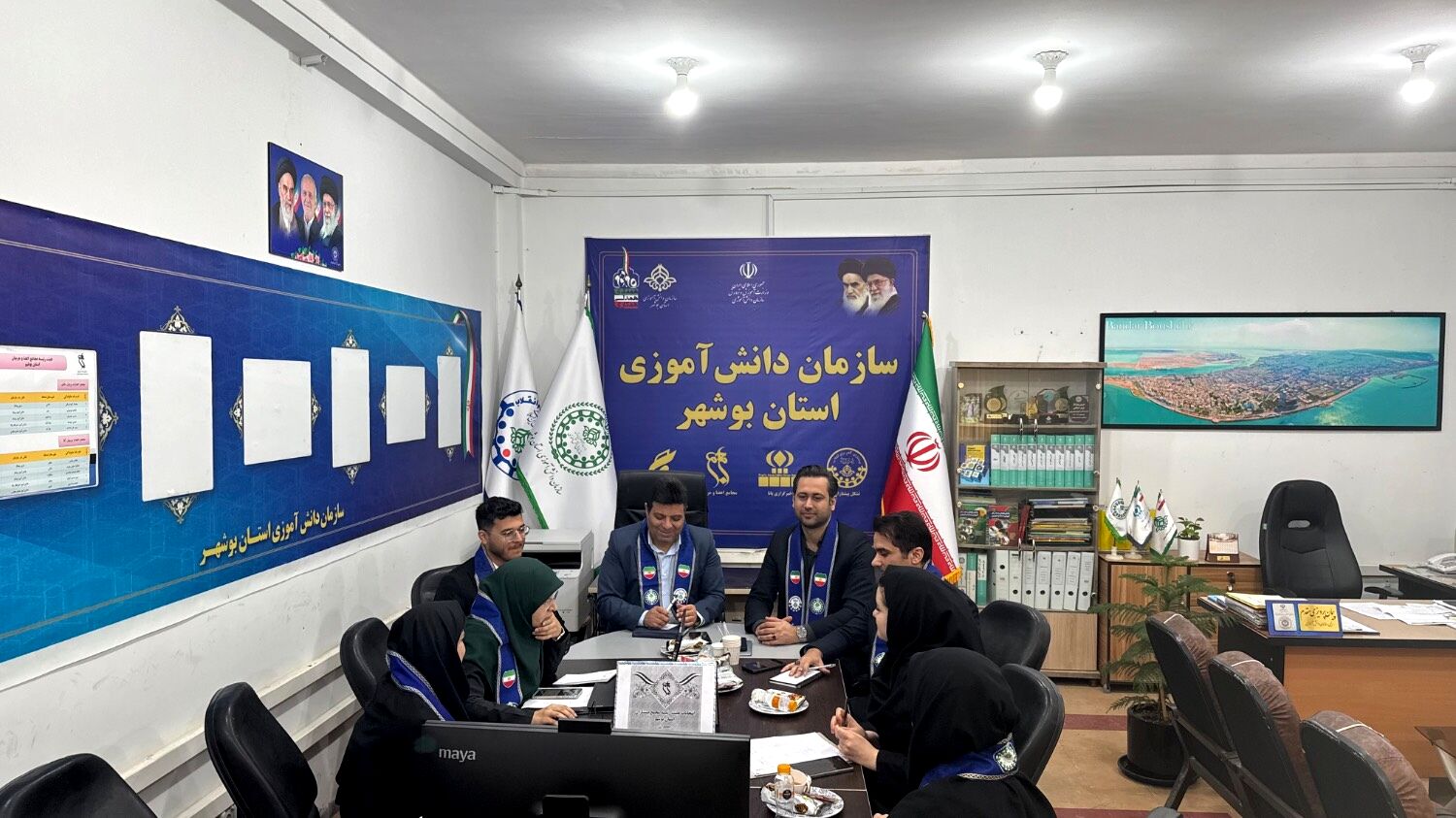  انتخابات هیات‌رئیسه مجمع اعضای پیشتاز دختر و پسر استان بوشهر