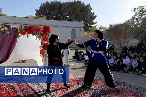 افتتاح المپیاد ورزشی در مدرسه زکیه صباشهر