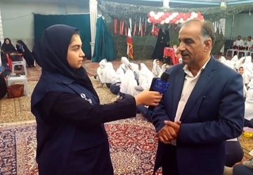 برگزاری مراسم سپاس مربی در دبستان علامه طباطبایی منطقه پیربکران 