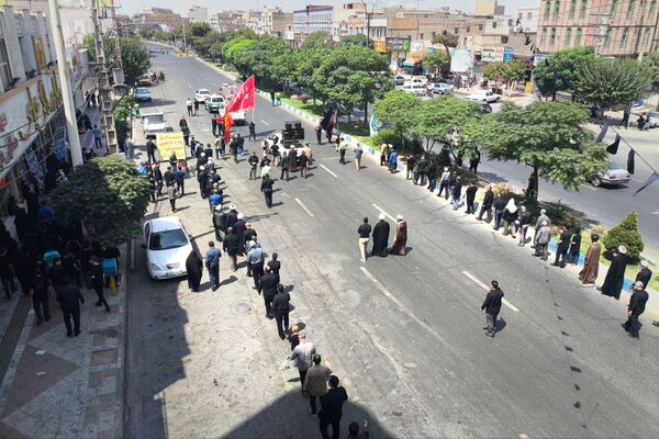 خیل عاشقان حسینی در مسیر جاماندگان اربعین رباط کریم