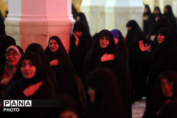 مراسم سالروز شهادت امام جعفر صادق(ع) در حرم کریمه اهل بیت(س)
