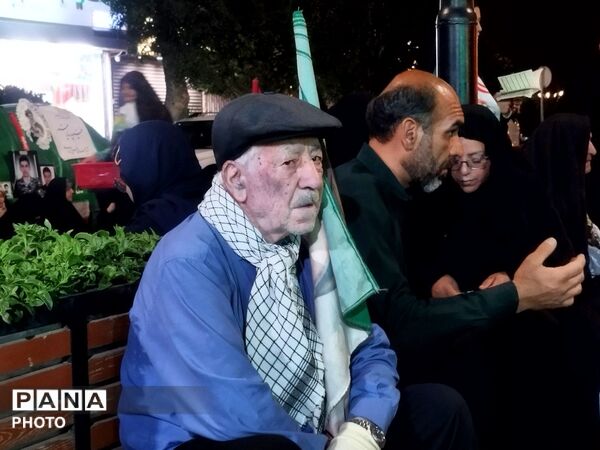 اجتماعات شبانه مردم شهرستان نیشابور بار دگر در قاب پانا 