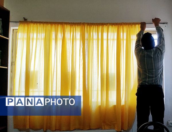 نوسازی و انجام اقدامات پروژه مهر در استقبال از بازگشایی مدارس در مدرسه عطیه شهرستان ملارد