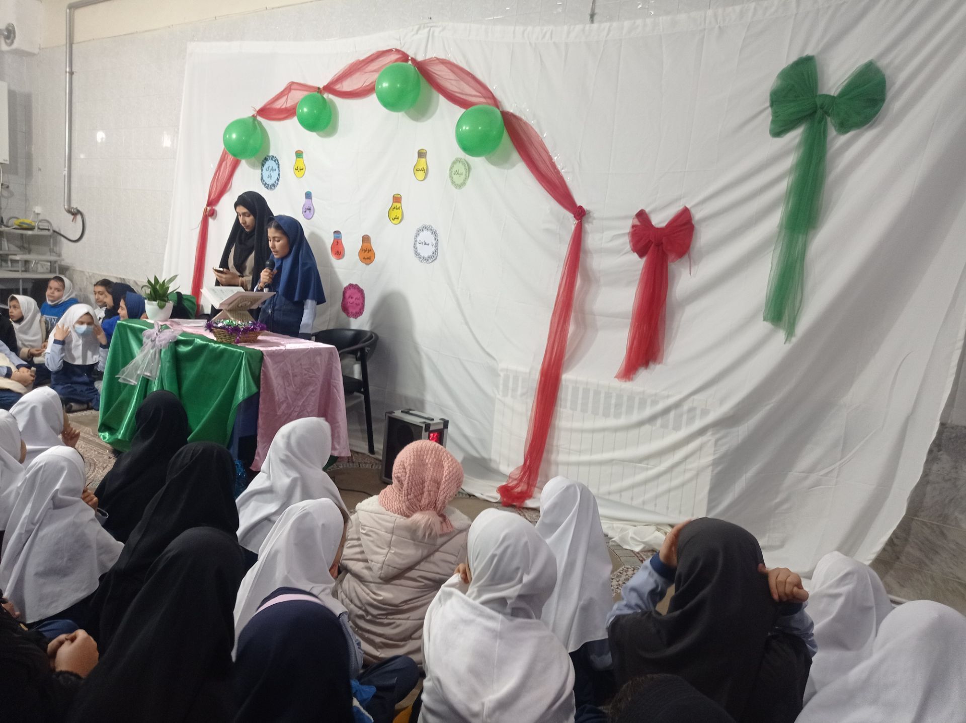 برگزاری جشن روز پدر در مدرسه شهید خاقانی شهرستان شیروان