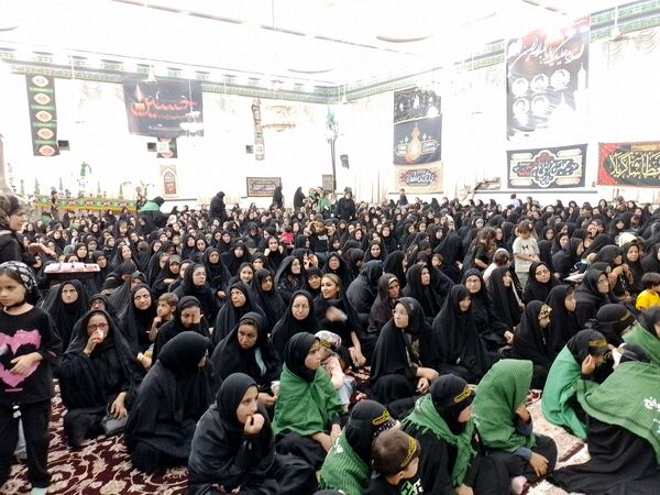 برگزاری مراسم شیرخوارگان حسینی در خلیل آباد