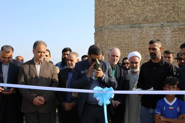 افتتاح زمین چمن روستای خوجان 
