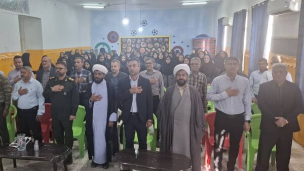 جشن آغاز سال تحصیلی و گرامیداشت هفته دفاع مقدس در دبستان زهرای اطهر