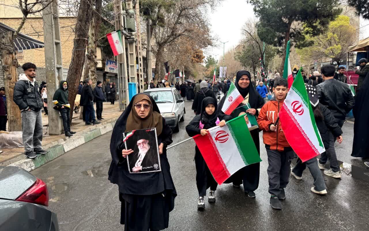 راهپیمایی پرشور مردم ولایتمدار شهرستان شهریار در روز جهانی قدس