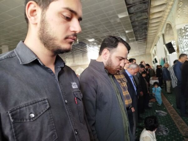 نماز جمعه در کاشمر 